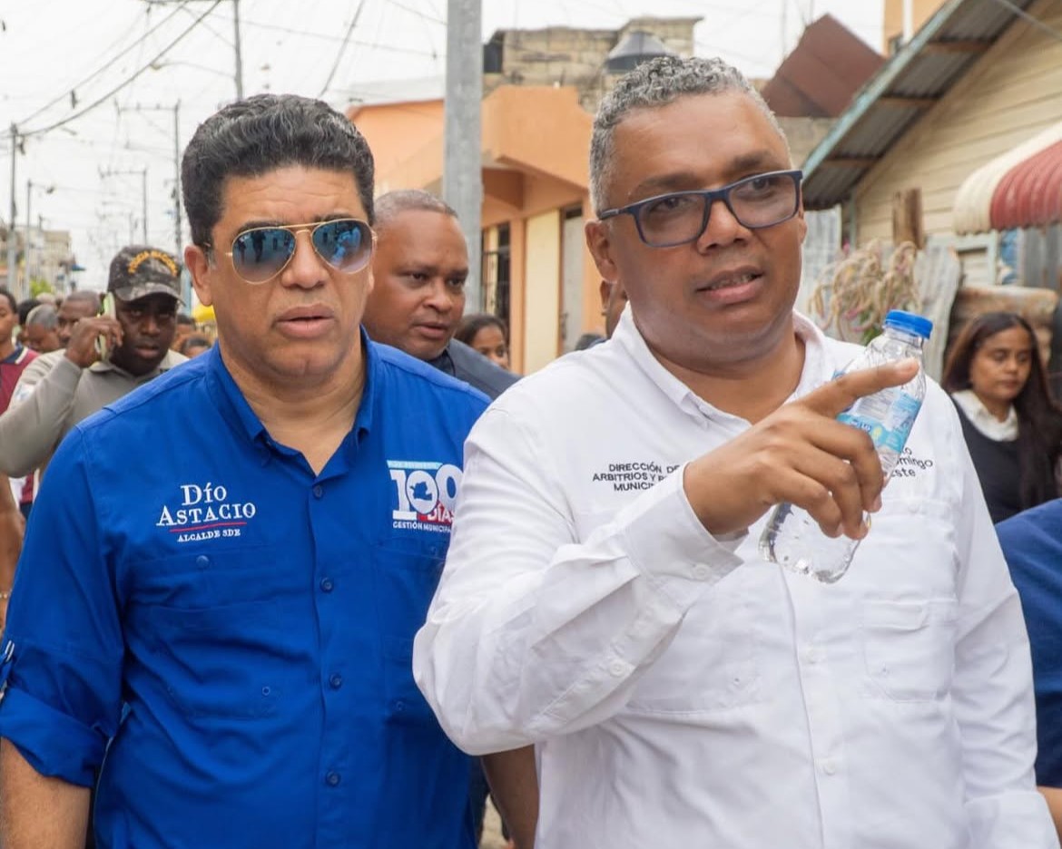 Jose de la Cruz en actividad comunitaria